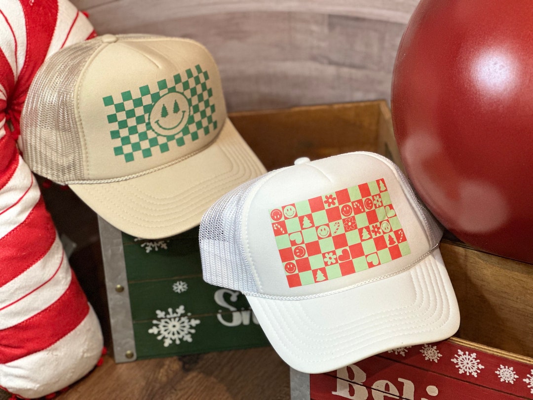 Trucker Hats CHRISTMAS Trucker Hat Cowgirl Trucker Snapback Hats Womens