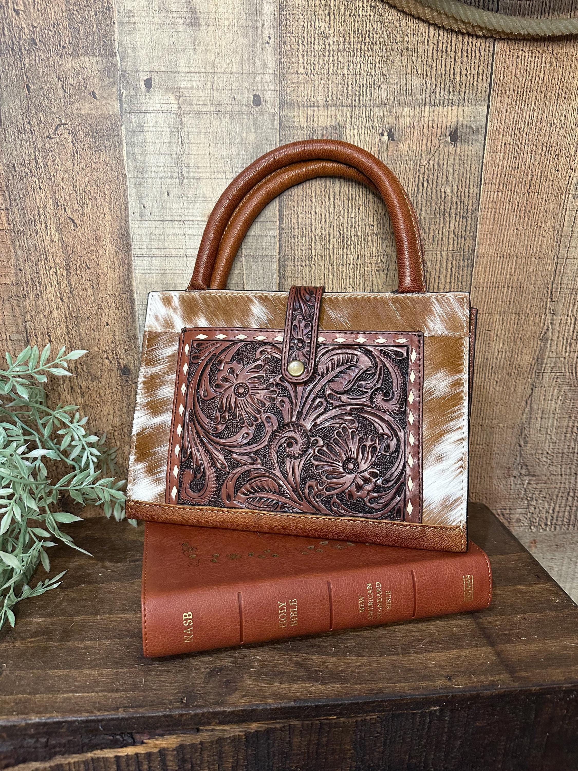 The Cowhide Bible Cover main image 1