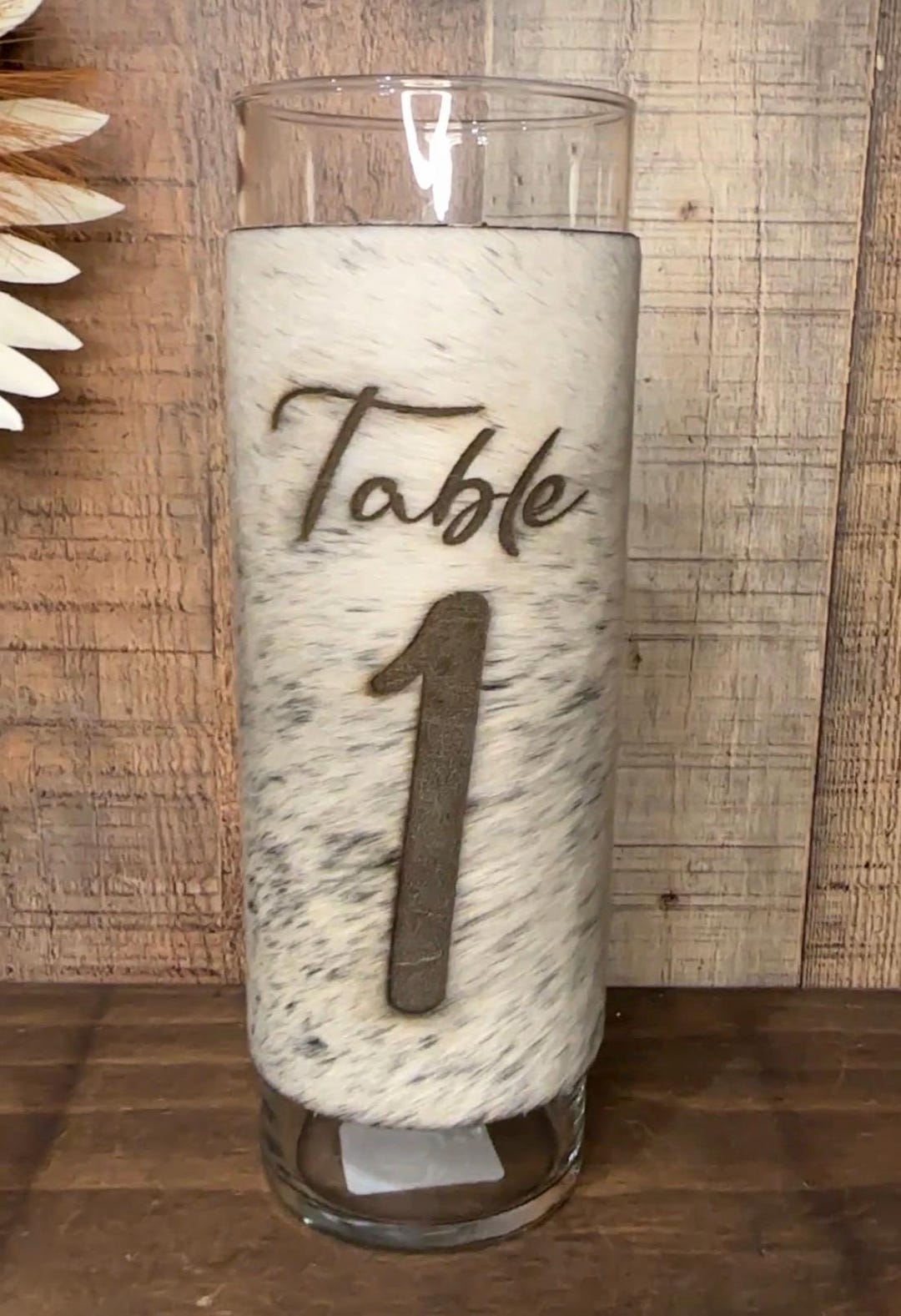 Wedding Vase Table Numbers 8.5