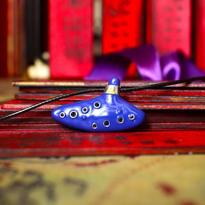 The Ocarina of time - The legend of Zelda inspired pendant and necklace