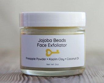 Gentle and Effective: Jojoba Bead Face Exfoliator for Smooth and Silky Skin