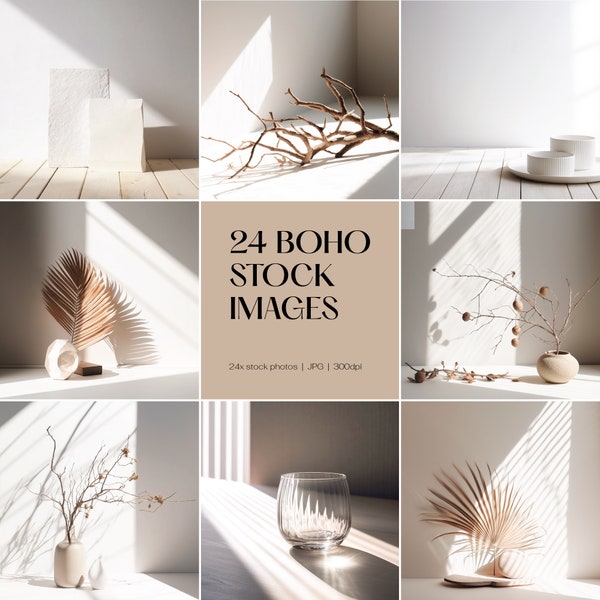 Boho Social Media Stock Photo Backgrounds Mockup Bundle Wedding Image Backdrop Beige neutral