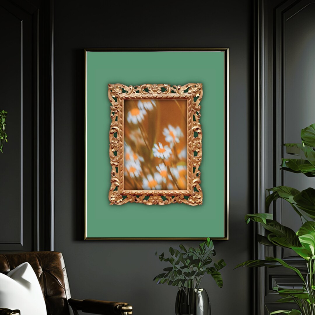 Blurry Flower Art Print Digital Download Etsy