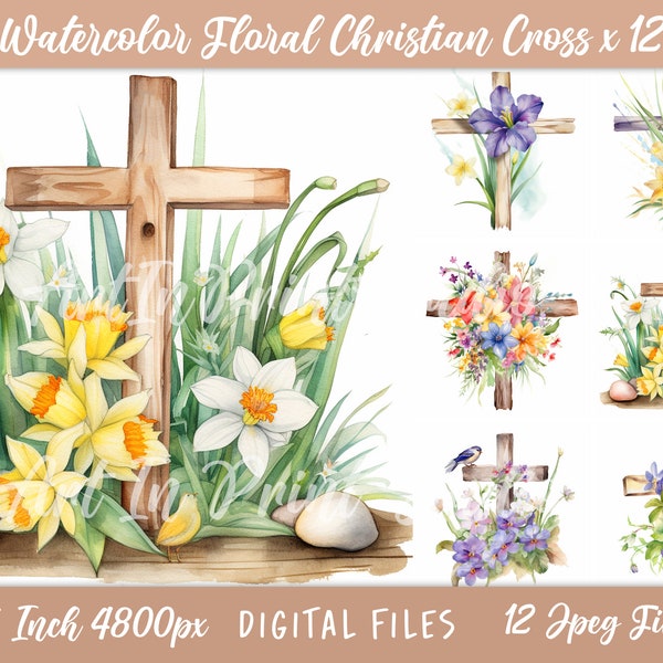 Easter Cross Clipart 12 jpg, Christian Cross For Easter, Easter Cross Printable, Jesus Cross Easter, Easter Cross Clip Art, Cross Images