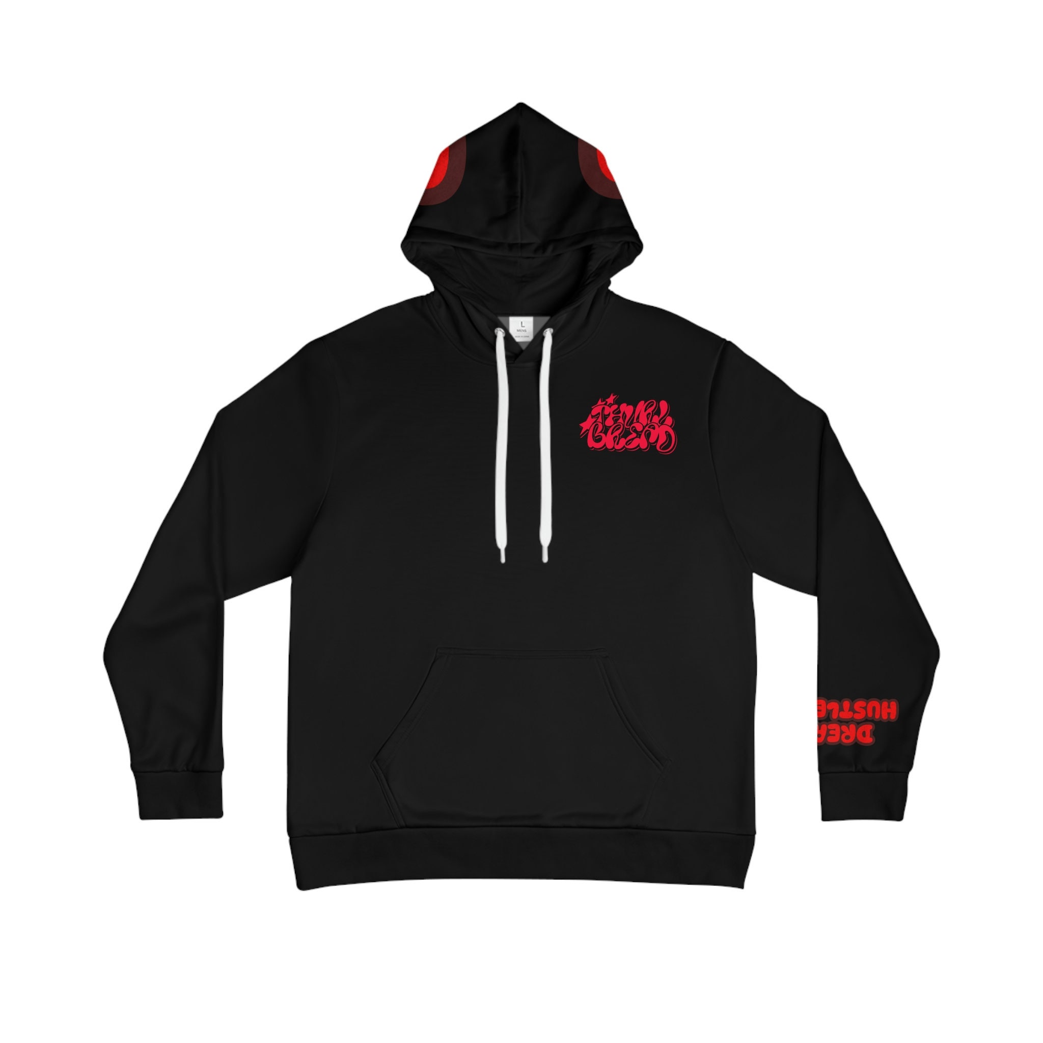 【Anyone more】Bitter Wrap Hoodie BARBED WIRE HOODIE | BLACK – Shattered Hearts