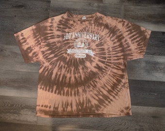 Size XL Hand-Dyed Beaufort North Carolina 300th Anniversary Tee