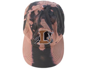 Hand-Dyed Embroidered Durham Bulls Snapback Hat #2