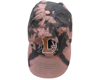 Hand-Dyed Embroidered Durham Bulls Snapback Hat #1