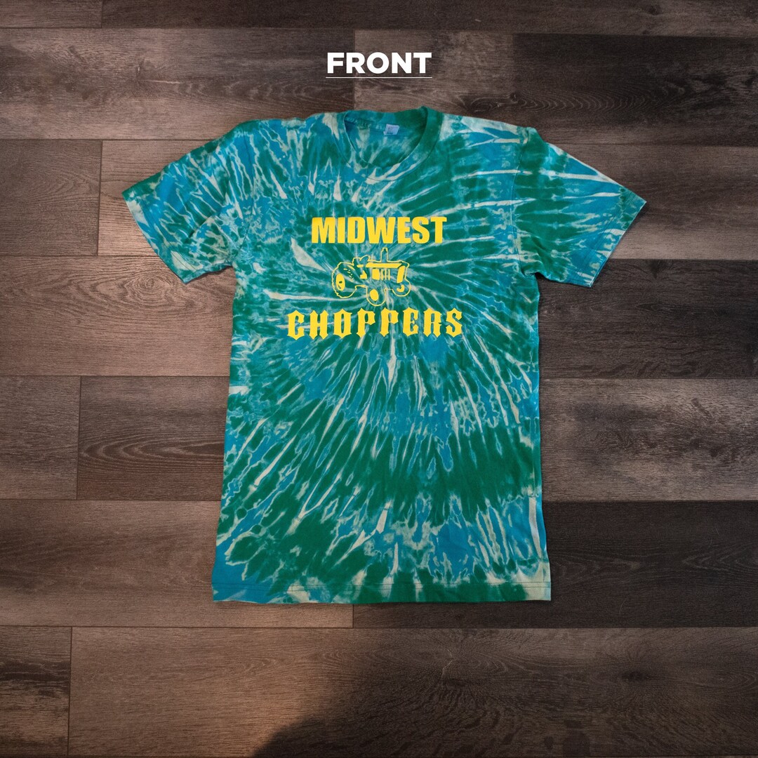 Size S Hand-dyed Midwest Choppers Tractor Tee - Etsy