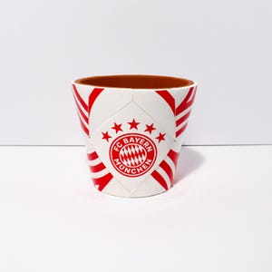 FC Bayern Munich Soccer Ball Planter Pot