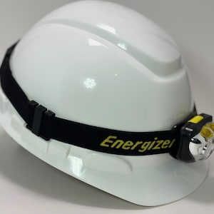 Side Mounted Rigid Cap Style Headlamp Clips for MSA, 3M, and similar hats, Clip-In, Headlamp Clips, Headlamp Holder, Side Slot Mounted.
