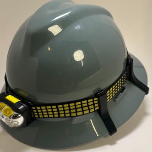 Unbreakable MSA V-Gard Hard Hat Headlamp Clips: Full Brim image 9