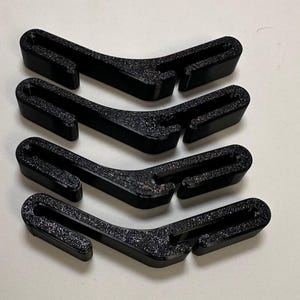 Unbreakable MSA V-Gard Hard Hat Headlamp Clips: Full Brim image 5