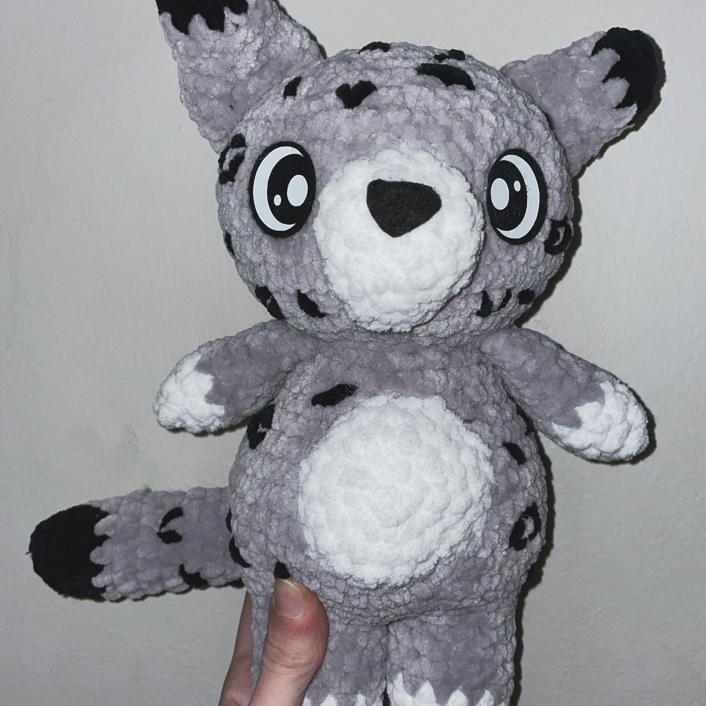 Snow Leopard Plushies Handmade Crochet Toy Plush Stuffed - Etsy UK