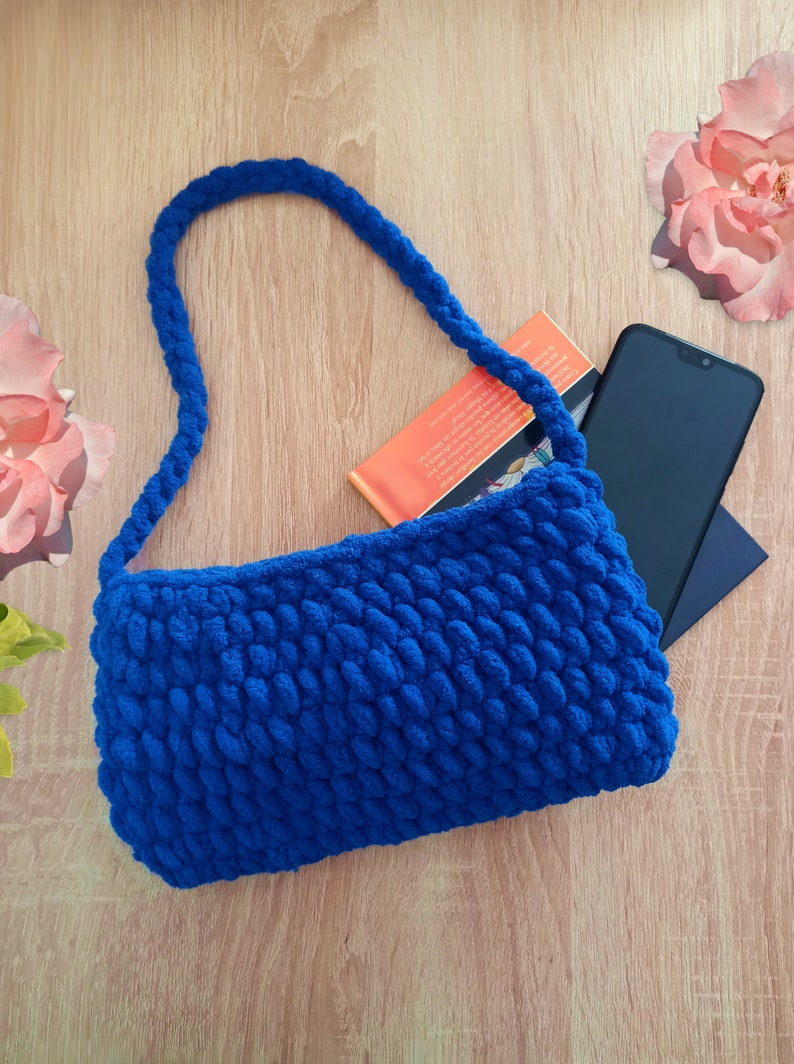 Crochet Shoulder Bag Etsy
