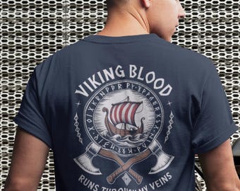Viking Blood Runs Through My Veins Germanic Sailing Ship Coffee Mug Viking Blood Runs Through My Veins Germanic Sailing Ship Coffee Mug