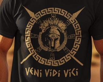 Veni Vidi Vici T-Shirt - History shirt, Julius Caesar Tribute shirt