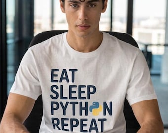 Funny Python Shirt, Programmer Tee, Python Humor Gift, CS Student Shirt, Developer T-Shirt