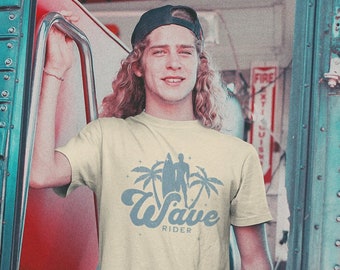 Wave Rider Shirt: Retro Surfing Tee, Summer Vibes