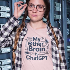 Funny AI Shirt, Prompt Engineer Tee, Tech Humor Gift, Programmer Tee, Geek T-Shirt