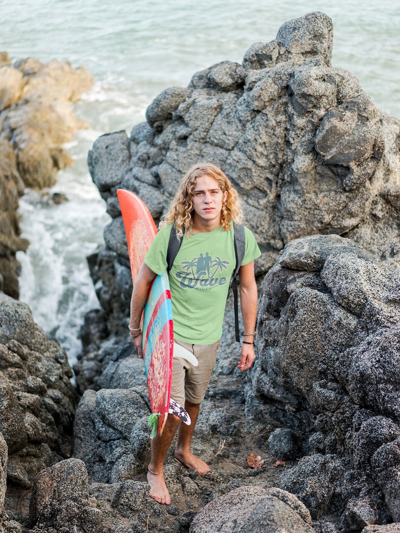 Ride the Retro Waves: Explore Our Wave Rider Shirt Collection surfing shirt ocean tee surf lover shirt retro vintage shirt summer vibes