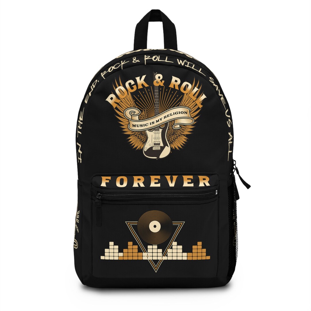 Backpack That Rocks Embrace the Spirit of Rock and Roll With Our