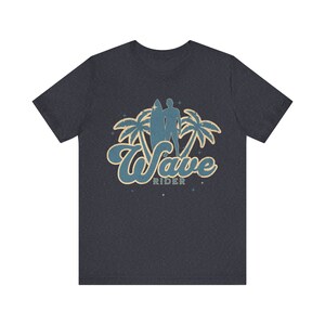 Wave Rider Shirt: Retro Surfing Tee, Summer Vibes image 9
