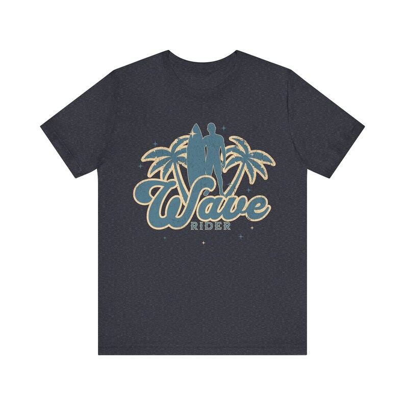 Wave Rider Shirt: Retro Surfing Tee, Summer Vibes image 9