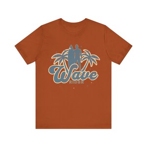Wave Rider Shirt: Retro Surfing Tee, Summer Vibes image 3