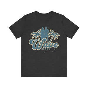 Wave Rider Shirt: Retro Surfing Tee, Summer Vibes image 7