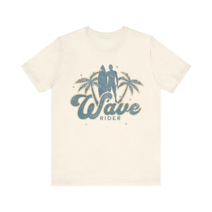 Wave Rider Shirt: Retro Surfing Tee, Summer Vibes image 8