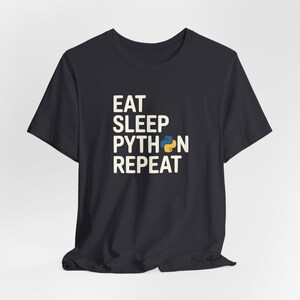 Funny Python Shirt, Programmer Tee, Python Humor Gift, CS Student Shirt, Developer T-Shirt Dark Grey
