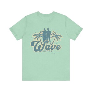 Wave Rider Shirt: Retro Surfing Tee, Summer Vibes image 4