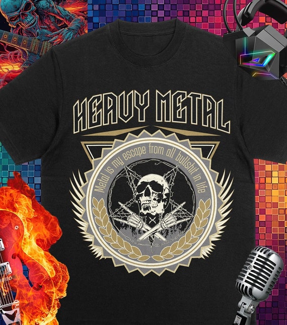 Camiseta de heavy metal: ropa de estilo metalero España