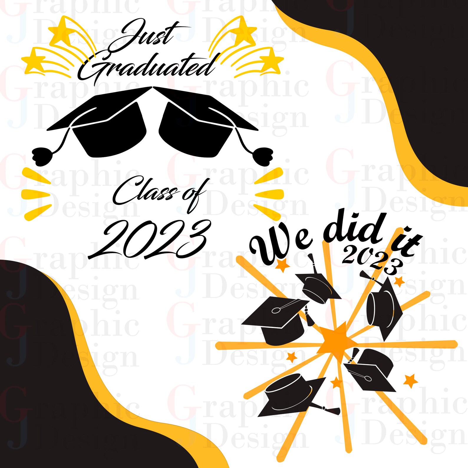 Graduation Svg Bundle. Graduation Day Svg. 6 Graduation Quotes Svg, Png ...