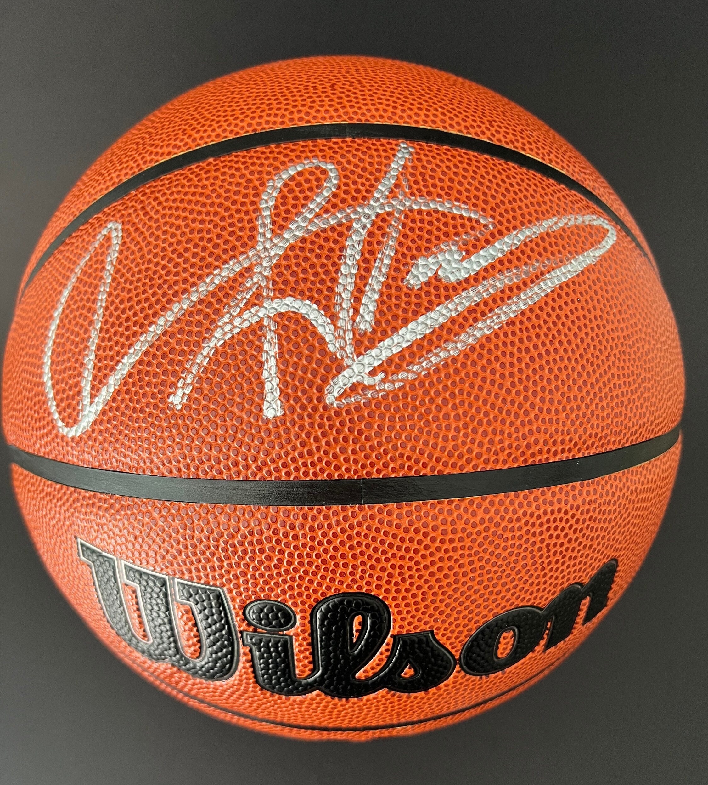 Autographed/Signed James Harden 76ers Full Size Wilson Basketball Beckett  COA