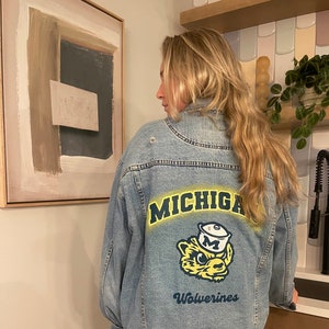 U of M Painted Jacket XXL