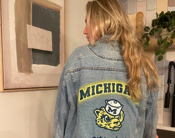 U of M Painted Jacket XXL