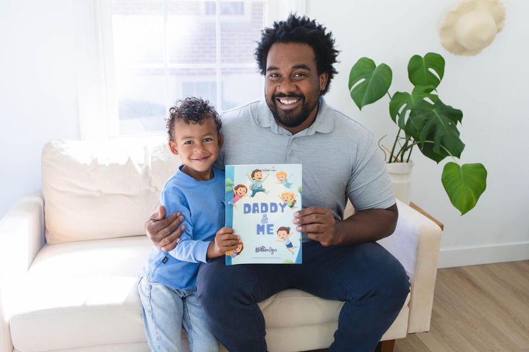Daddy & Me, Written by Your Child, Journal and Coloring Activity Book ...