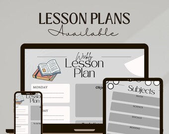 WEEKLY LESSON PLAN Template dark Blue Colour for Teachers, School ...