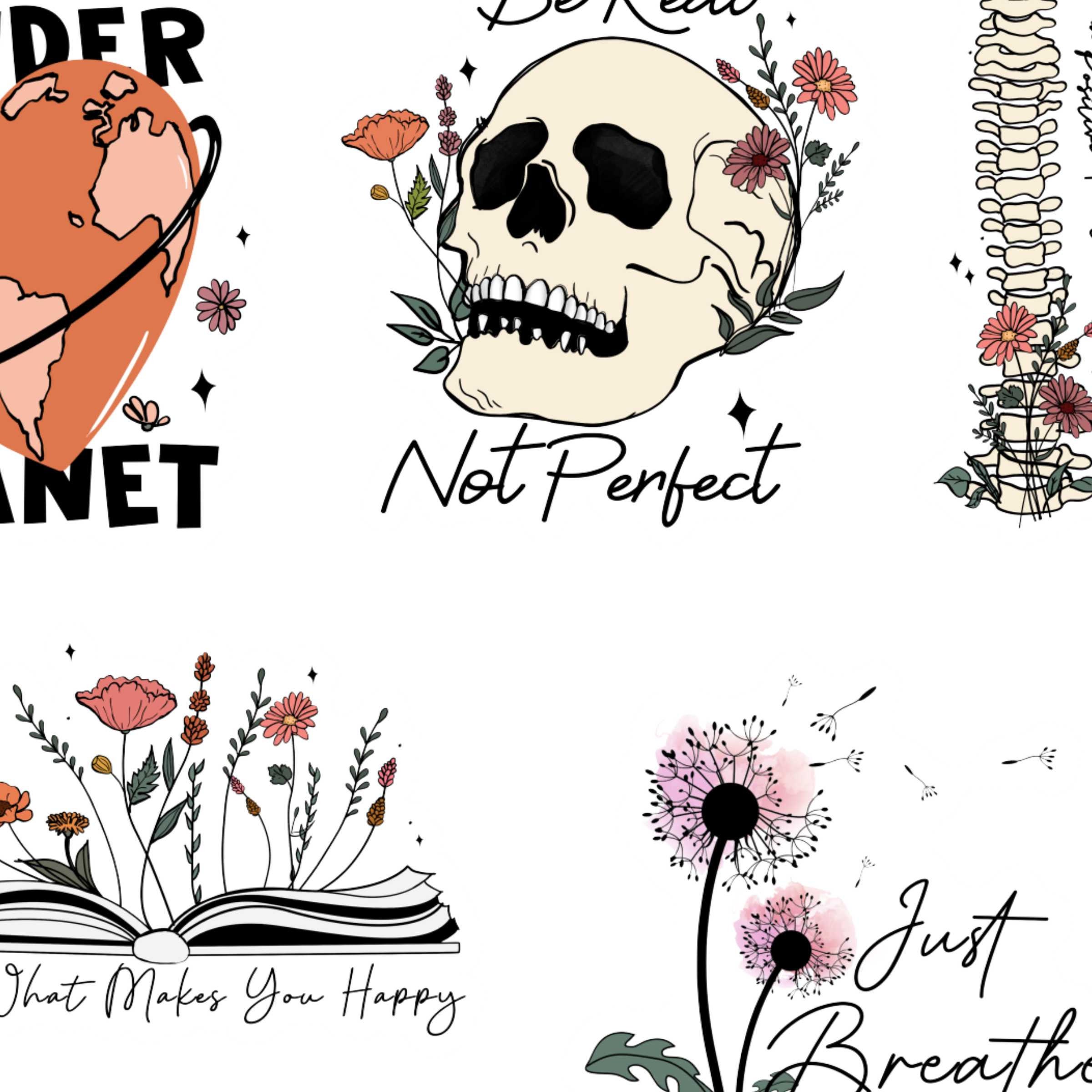 Digital Download Mental Health PNG Sticker File for Sticker Making ...