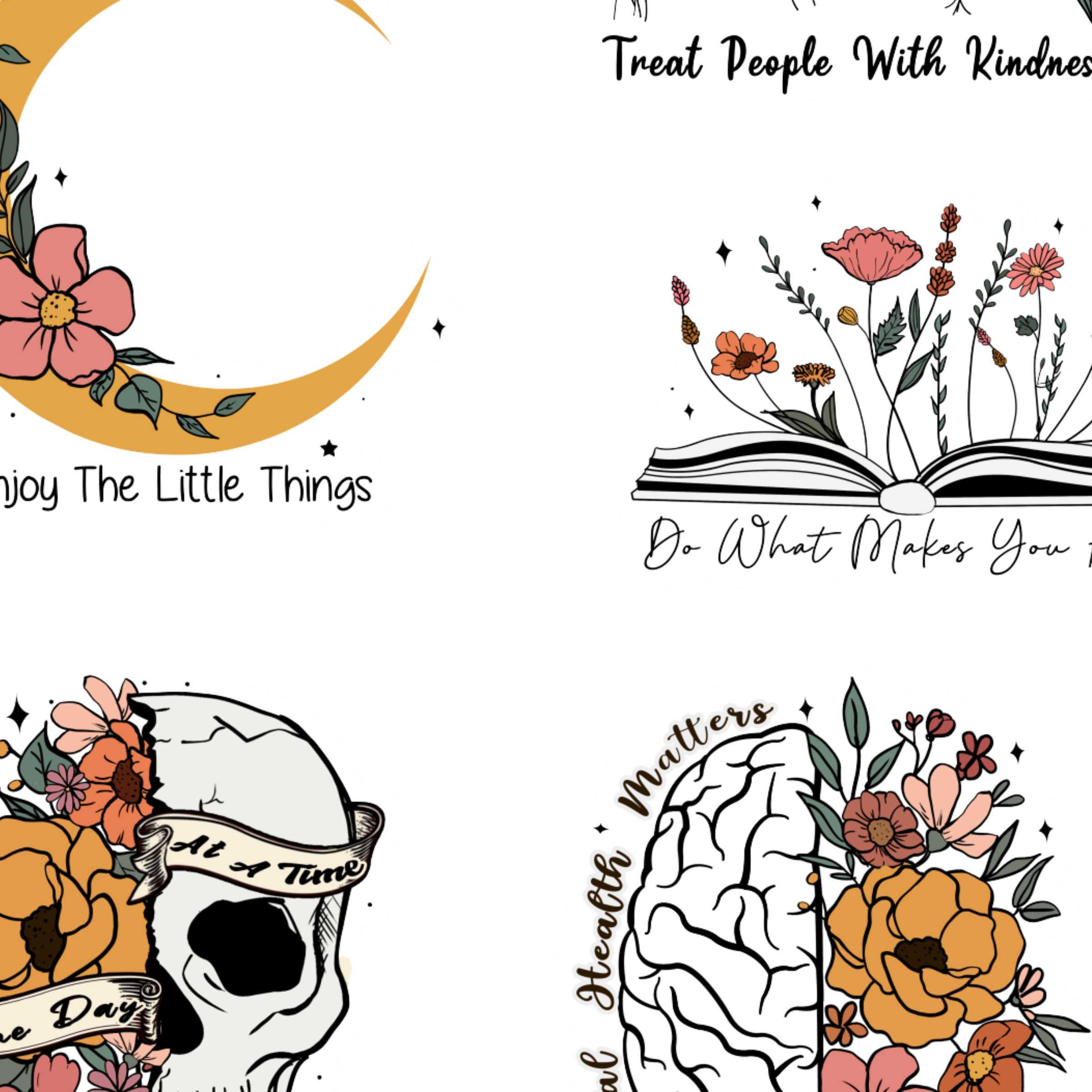 Digital Download Mental Health PNG Sticker File for Sticker Making ...
