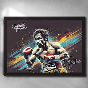 Manny Pacquiao Boxing Art