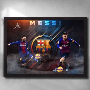 Lionel Messi Barcelona FC Art