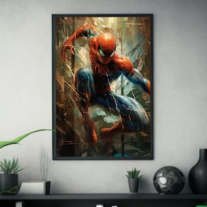 Poster Bubble Spider-Man The Amazing Spiderman Matte Finish Paper Poster  Print (Multicolor)PB-5102 : : Home & Kitchen