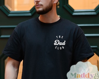 The Dad Club Shirt, Best Dad Ever T-Shirt, Dad Birthday Gift, Cool Dads Club, First Time Dad Gifts, Dad Est 2024 Tshirt, Pregnancy Reveal