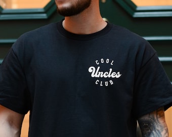Cool uncle club shirt, cool uncles club shirt, gift for uncle, gift for brother, cute uncle shirt, uncle birthday gift, uncle shirt, dad tee