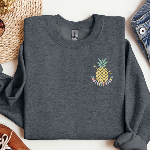 IVF Positive Vibes sweatshirt, infertility warrior shirt, Infertility awareness shirt, Embryo Transfer Shirt, IVF pineapple shirt, IVF shirt