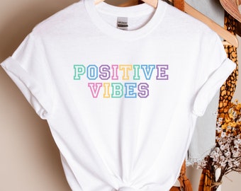 Positive vibes shirt, transfer day outline, mummy in the making, infertility warrior tshirt, infertility shirt, ivf gift, rainbow baby tee