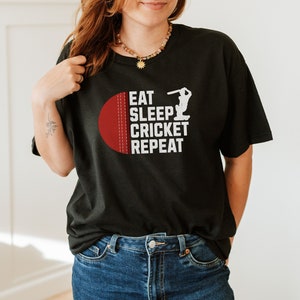 Camiseta de cricket divertida, camiseta de jugador de cricket, regalo divertido de jugador de cricket, camiseta de cricket para hombre, fanático del cricket, cricket, camiseta de cricket, camiseta de cricket para niños